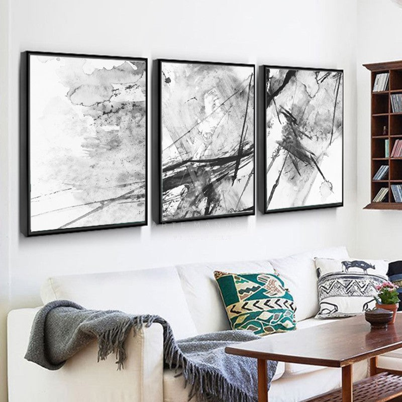 Hidden Profiles Modern Abstract Wall Art