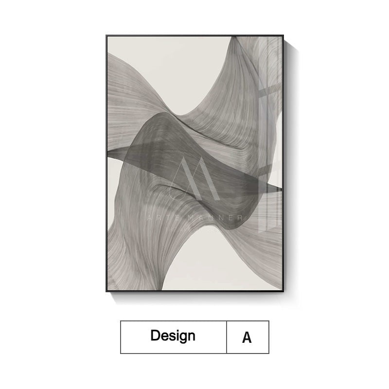 Arctic Passage Modern Abstract Wall Art