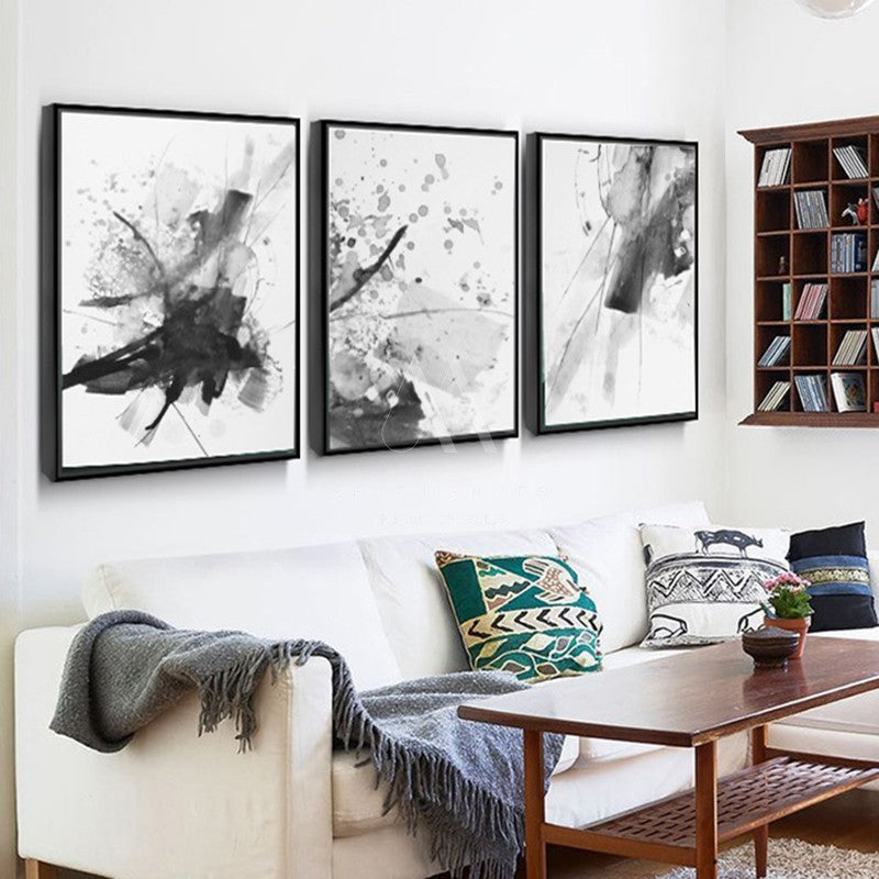 Hidden Profiles Modern Abstract Wall Art