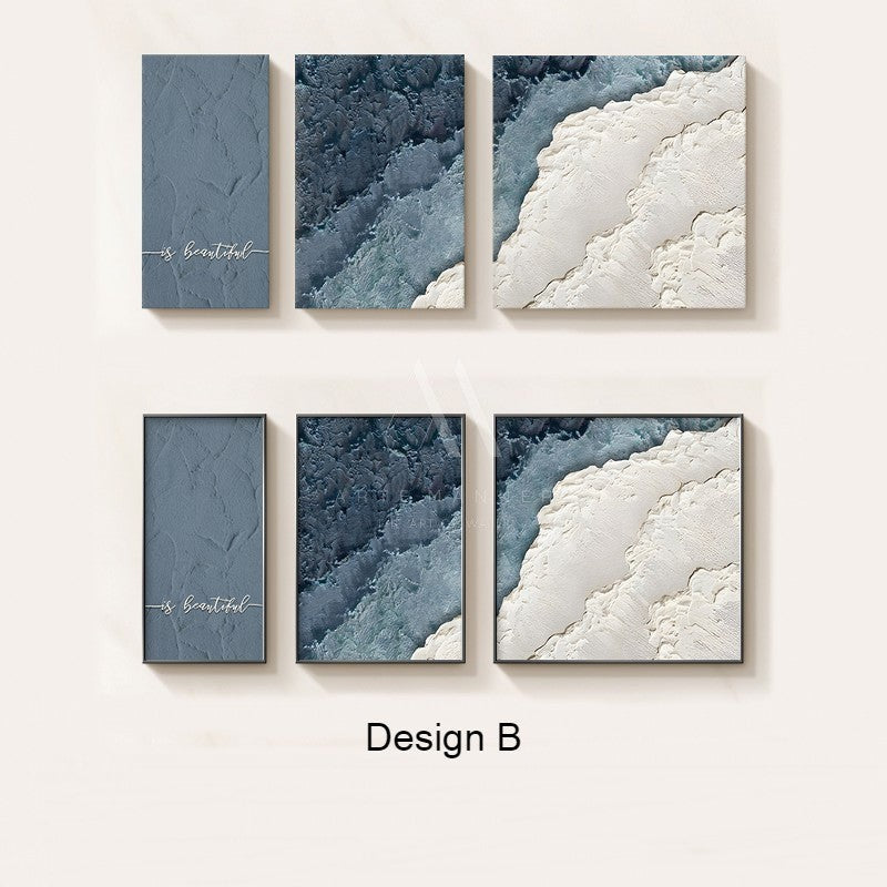 Continuation Modern 3D Wall Art (Set of 2)