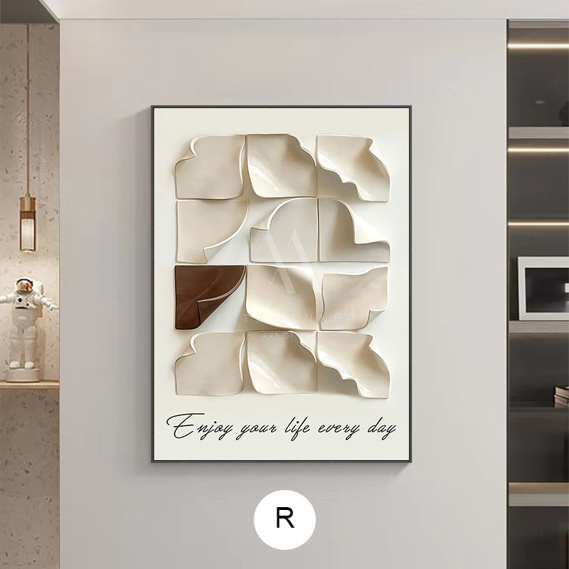 Summer Independence Modern Abstract Wall Art