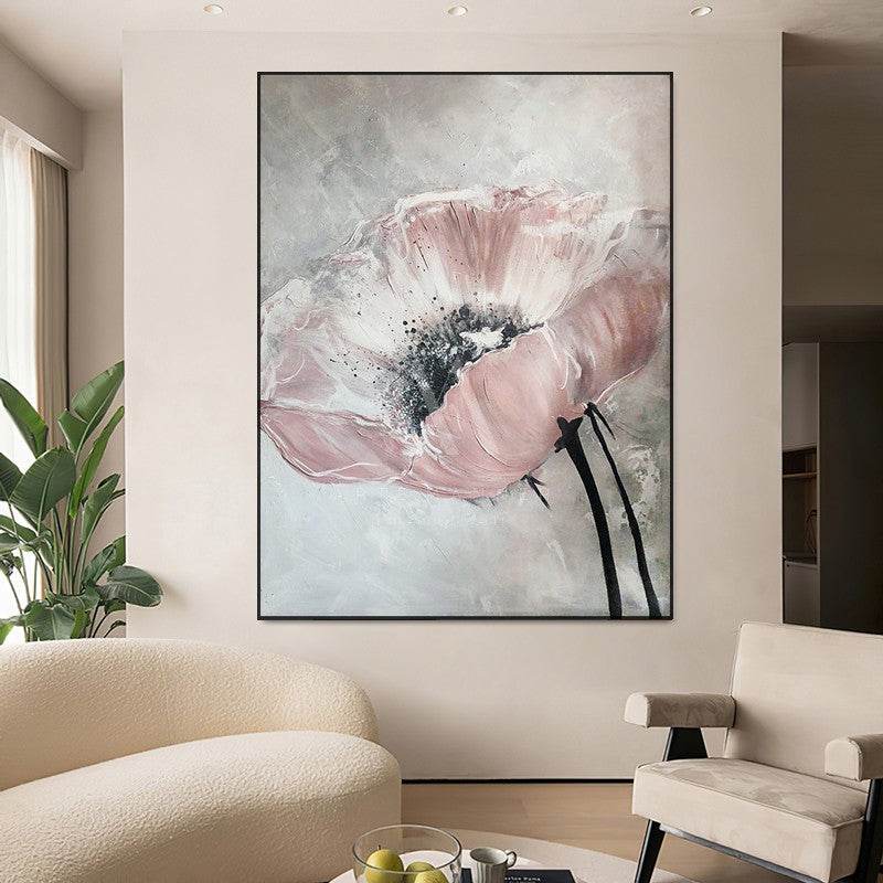 Blush Modern Oil Painting