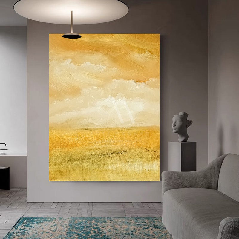 Brilliance Minimalist Abstract Oil Painting