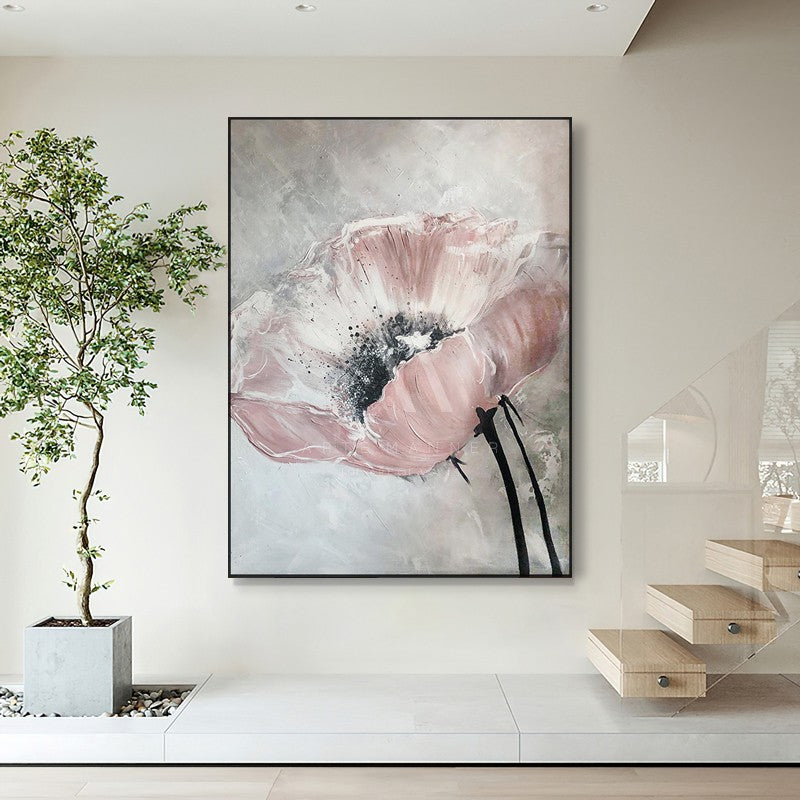 Blush Modern Oil Painting