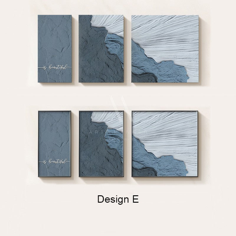 Continuation Modern 3D Wall Art (Set of 2)