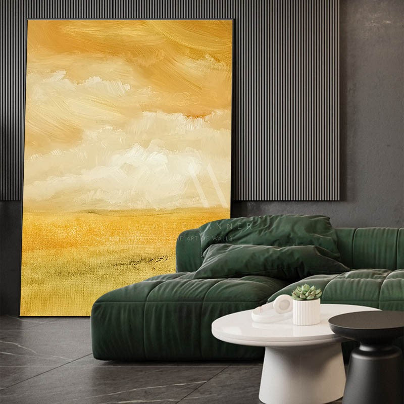 Brilliance Minimalist Abstract Oil Painting