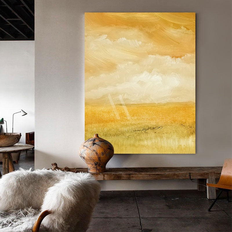 Brilliance Minimalist Abstract Oil Painting