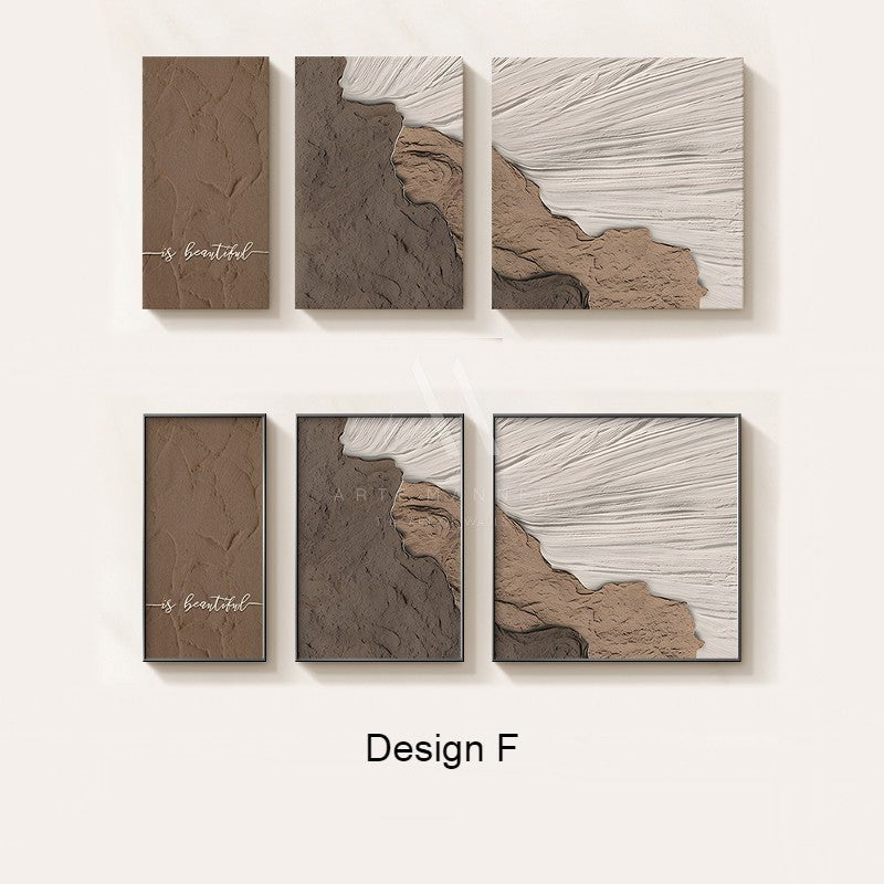 Continuation Modern 3D Wall Art (Set of 2)