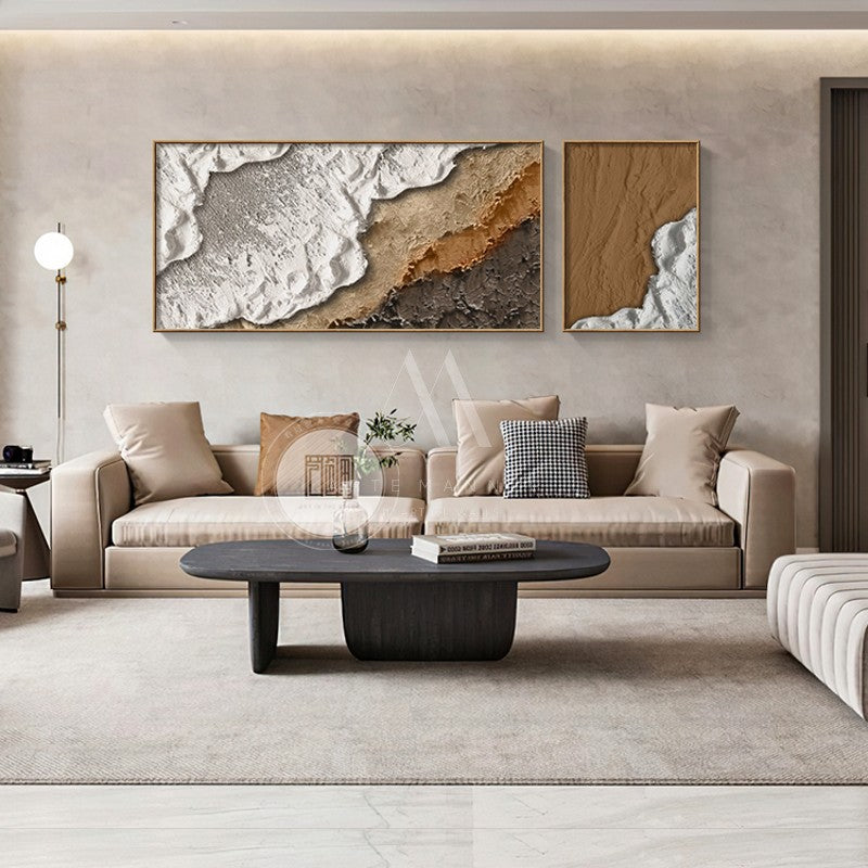 Afloat Modern Abstract Oil Painting