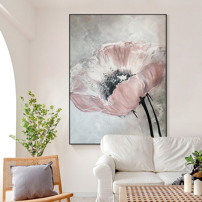 Blush Modern Oil Painting