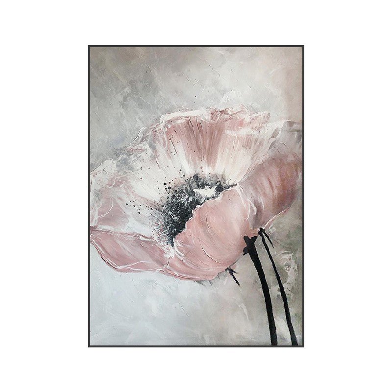 Blush Modern Oil Painting