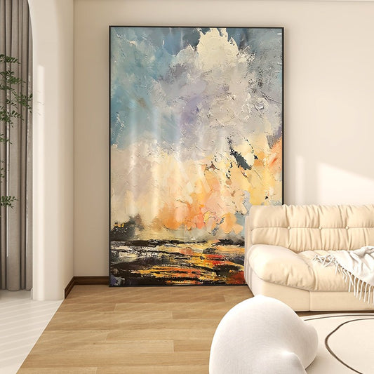 Eternal Sunset Abstract Wall Art