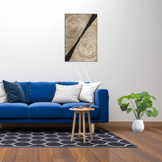 Art Of Zen Modern 3D Wall Art