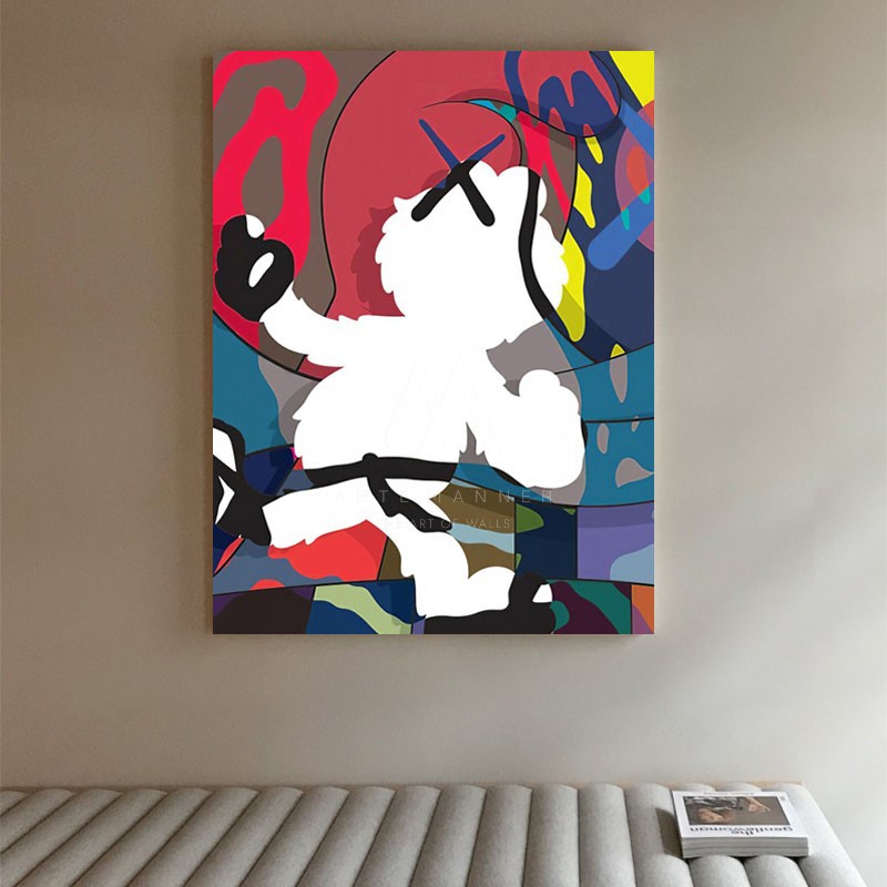 Dash Abstract Pop Art Oil Painting