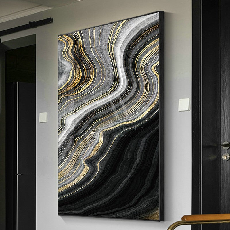 Divine Sands Abstract Wall Art