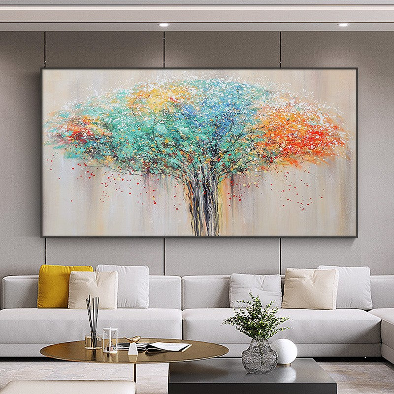 Tree Of Life Modern Oil Painting