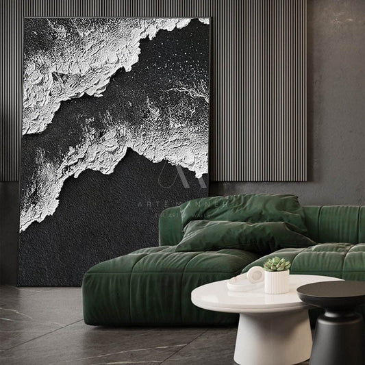 Colossal Modern Abstract Oil Painting