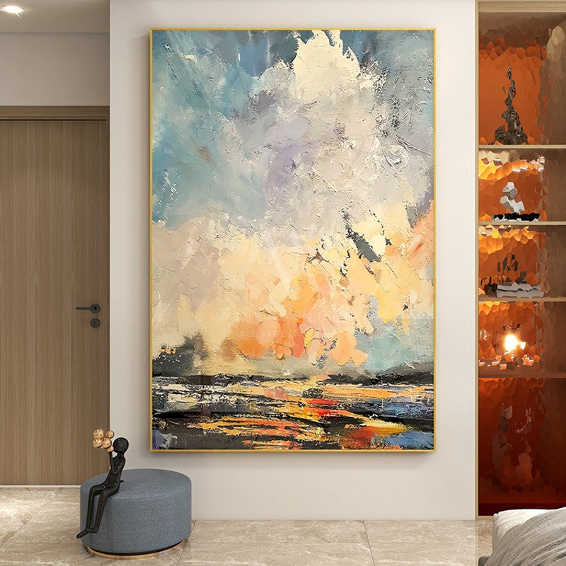 Eternal Sunset Abstract Wall Art