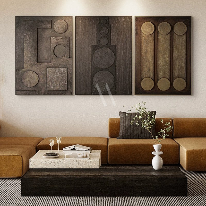 Fervent Desires Abstract Wall Art