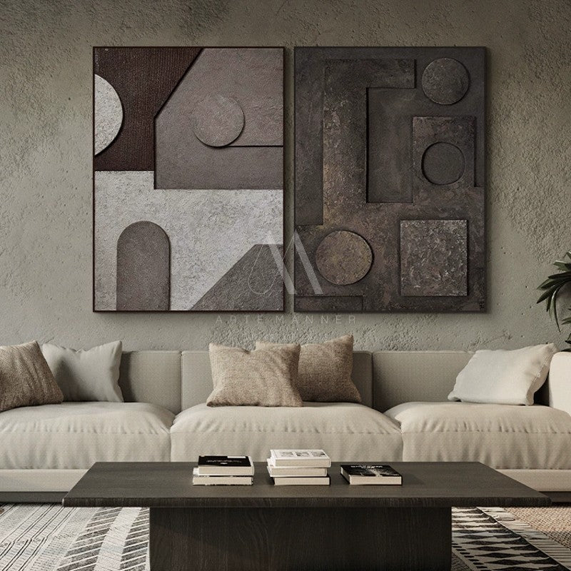 Fervent Desires Abstract Wall Art