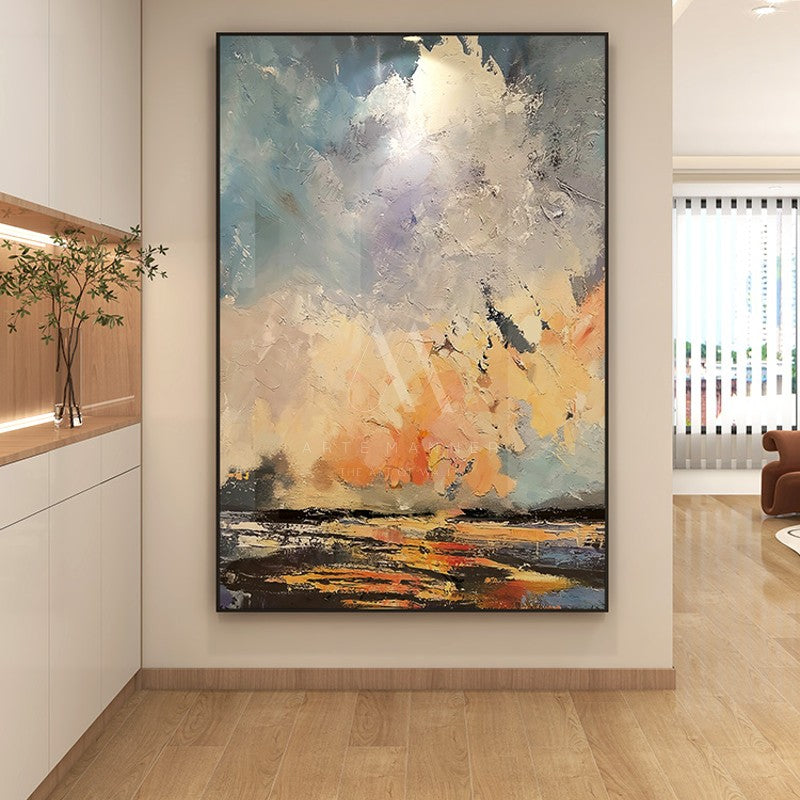 Eternal Sunset Abstract Wall Art