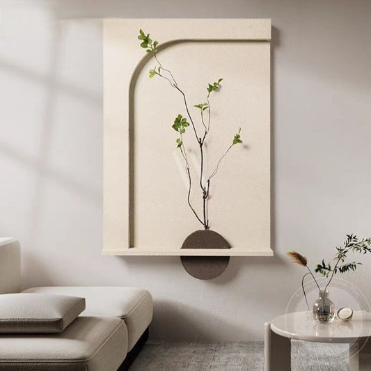 Sitting Pretty Wabi Sabi 3D LED Wall Art