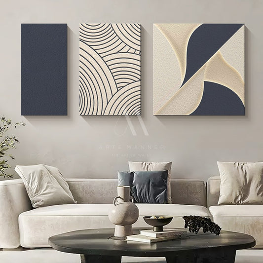 Electric Thoughts Wall Art (Set of 3)