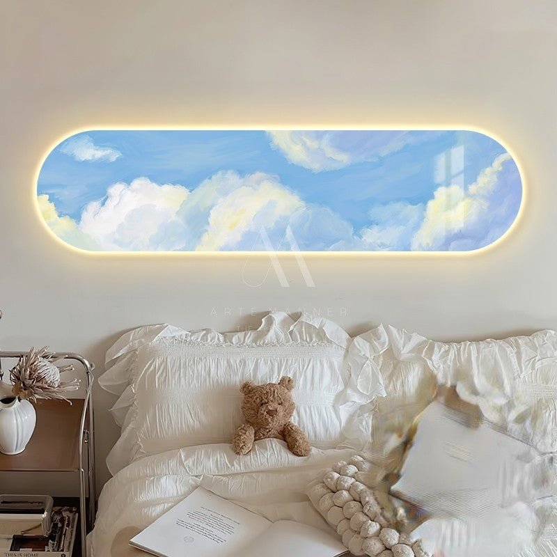 Quiet Strength Modern LED Wall Art