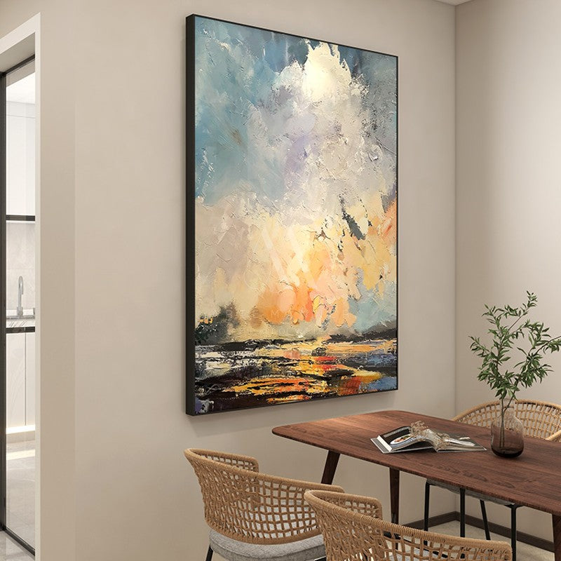 Eternal Sunset Abstract Wall Art