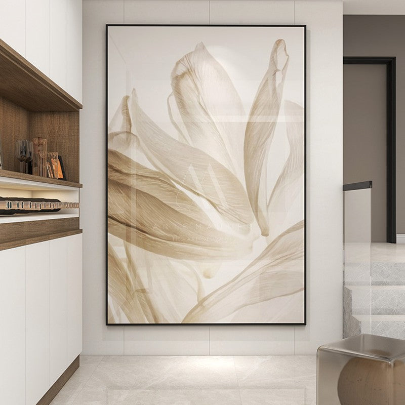 Delicate Bloom Abstract Wall Art