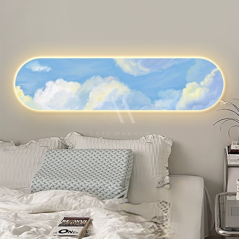 Quiet Strength Modern LED Wall Art