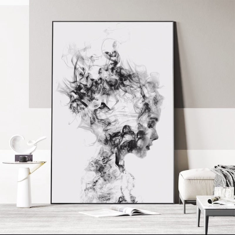 The Story of Nightmares Modern Abstract Wall Art