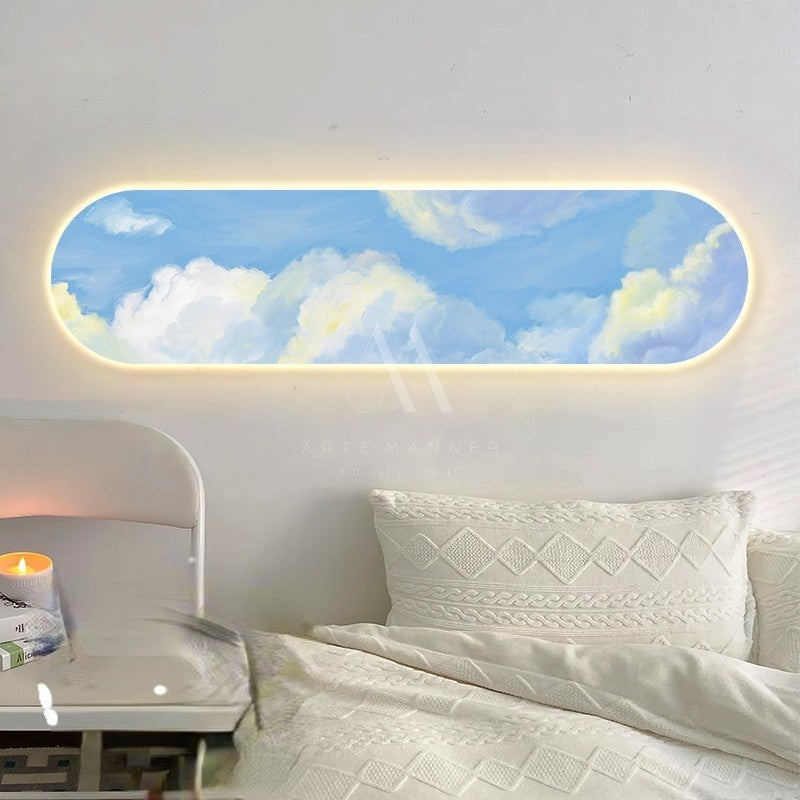 Quiet Strength Modern LED Wall Art