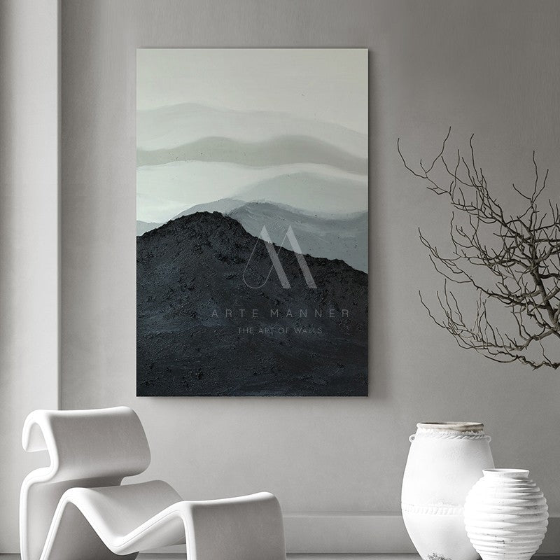 Over The Valley Abstract Wall Art