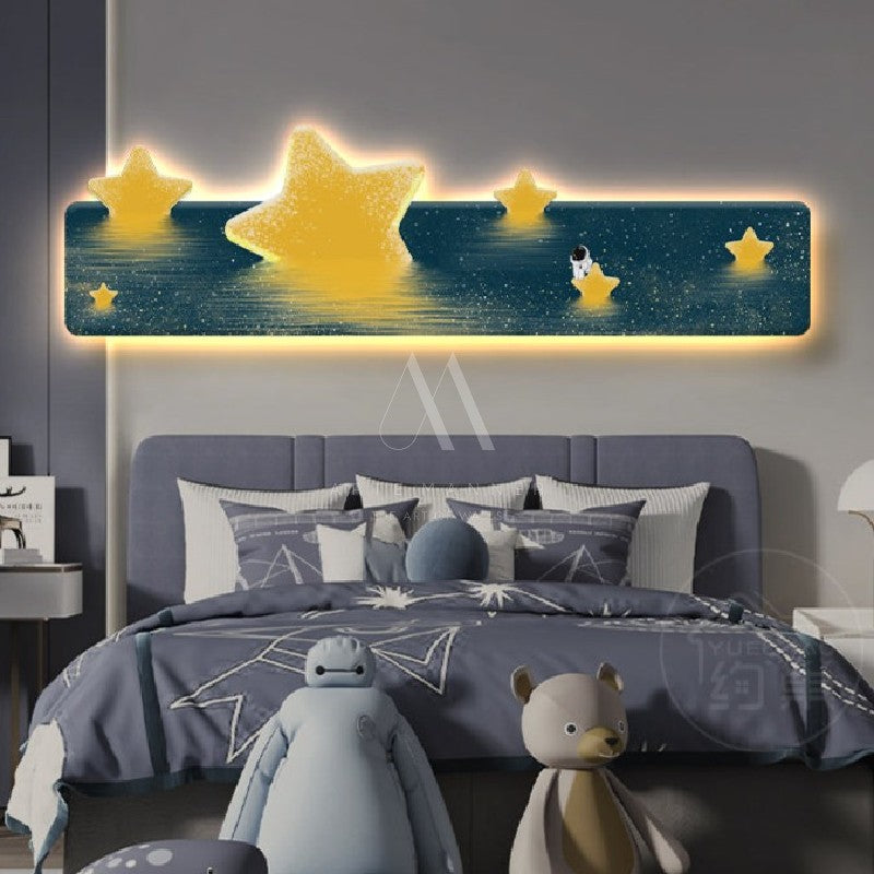 The Beauty of the Soul Modern LED Wall Art