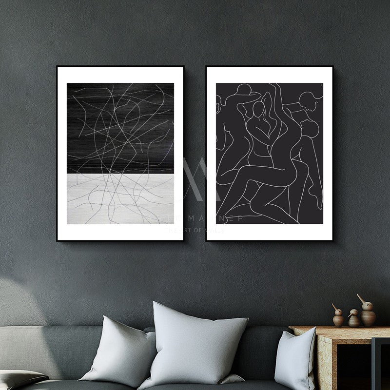 The Lord of the Earth Modern Abstract Wall Art