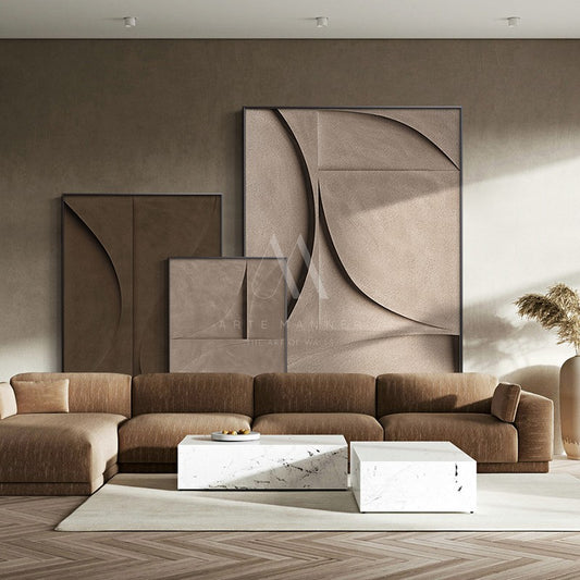 Voiceless Apartment Modern Abstract 3D Wall Art