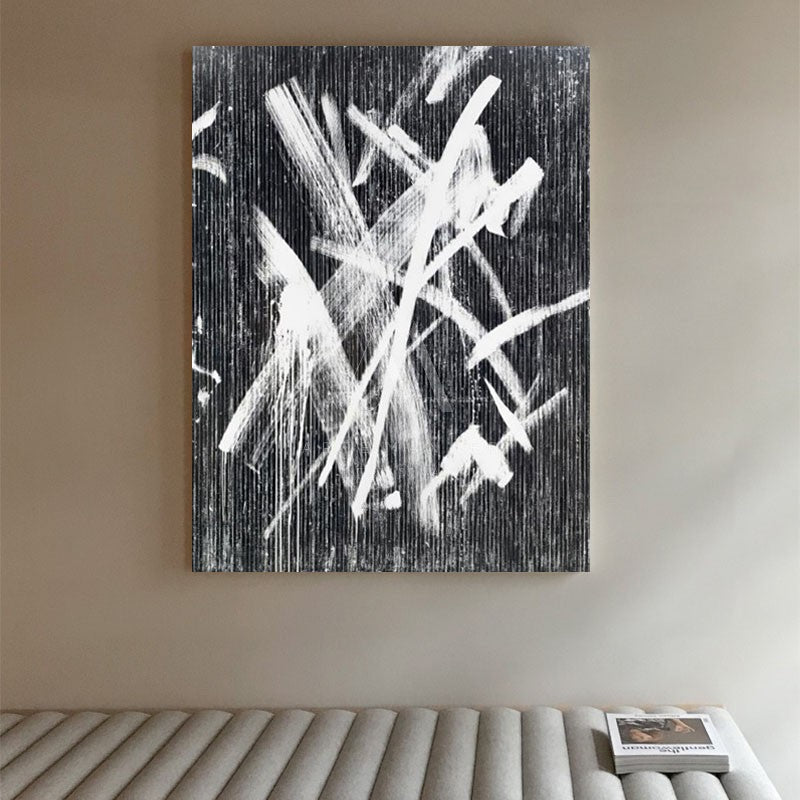 Crossroads Modern Abstract Oil Painting