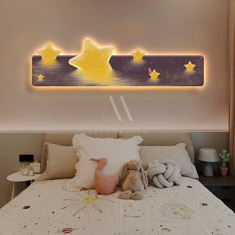 The Beauty of the Soul Modern LED Wall Art