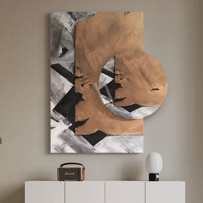 The Gaze of the Ocean Modern Abstract Wall Art