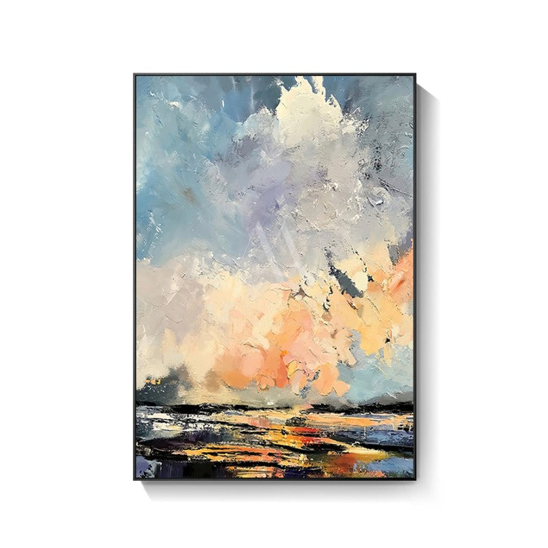 Eternal Sunset Abstract Wall Art