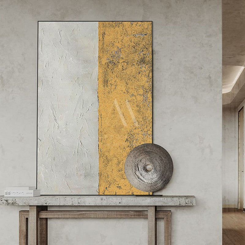 Gold Dust Abstract Wall Art