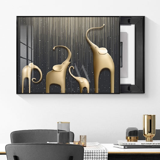 The Wisdom of Infinite Loss Modern Animal Wall Art