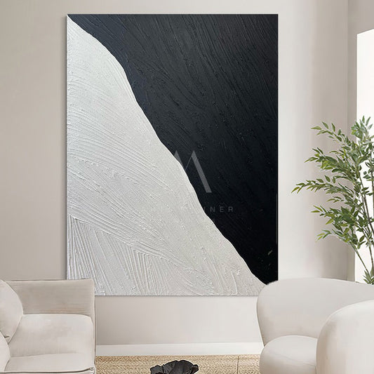 Onmyo Minimalist Abstract Oil Painting